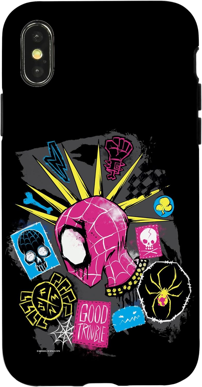 Marvel Spider-Man: Across The Spider-Verse Spider-Punk Head Case for iPhone 17 Pro