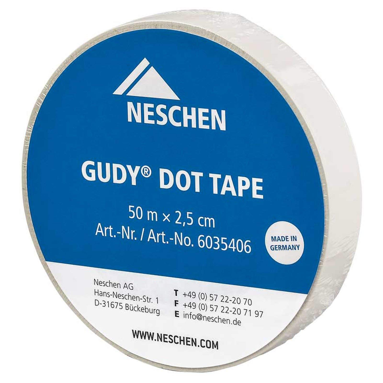 Gudy Dot ruban adhésif permanent double face transparent pour loisirs créatifs