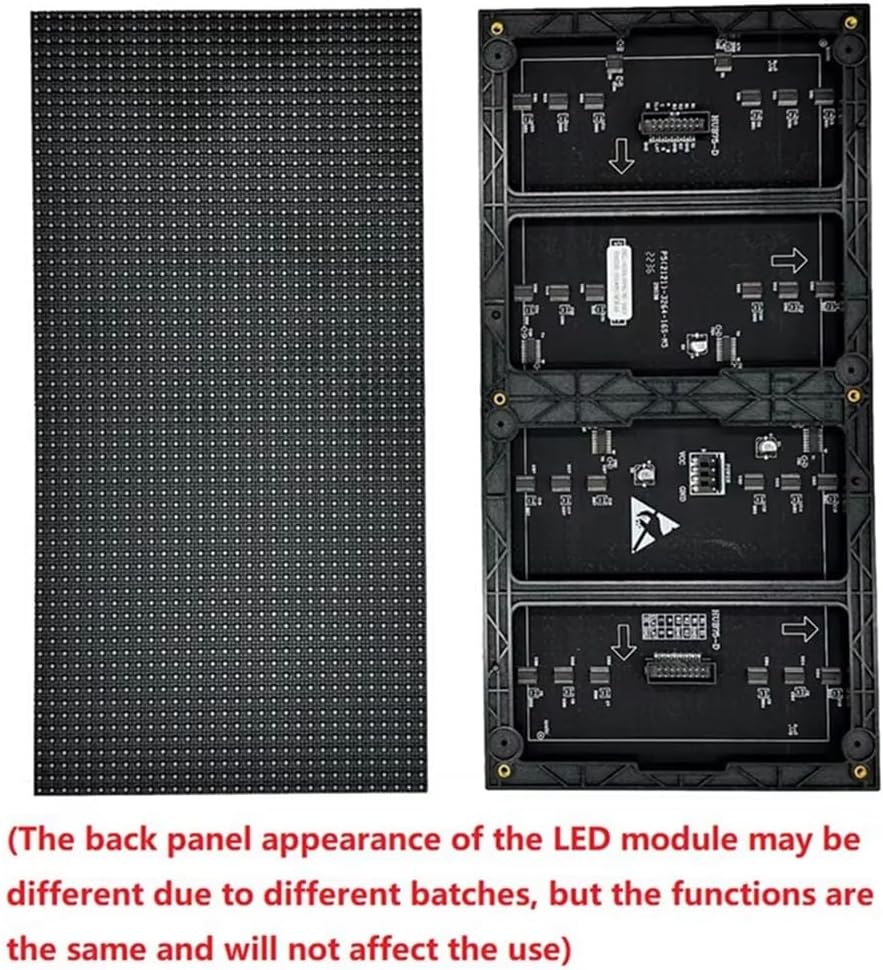 4Pcs P5 Indoor LED Screen Panel 64X32 LED Display Module 16 Scan Full Color LED Electronic Screen Display 320X160mm