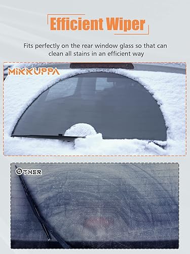 Vista 109 de MIKKUPPA Reemplazo de limpiaparabrisas trasero para Ford Focus Juego de limpiaparabrisas trasero, 2012-2018, montaje de accesorios