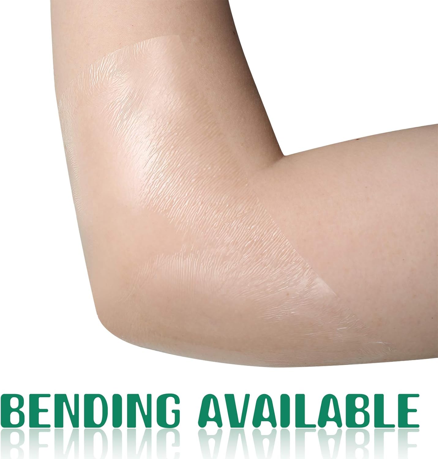 Nuanchu 4 Rolls Transparent Dressing Adhesive Bandage 2'' x 21. 87 Yard Clear Medical Tape Waterproof Tattoo Tape Cover up for Skin Swimming(2 Inch x 5.47 Yard) - Image 7