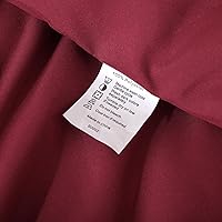 Vista 192 de ROSGONIA Juego de edredón tamaño Queen, color gris carbón, 3 piezas (1 edredón gris oscuro y 2 fundas de almohada) para todas las estaciones, ropa