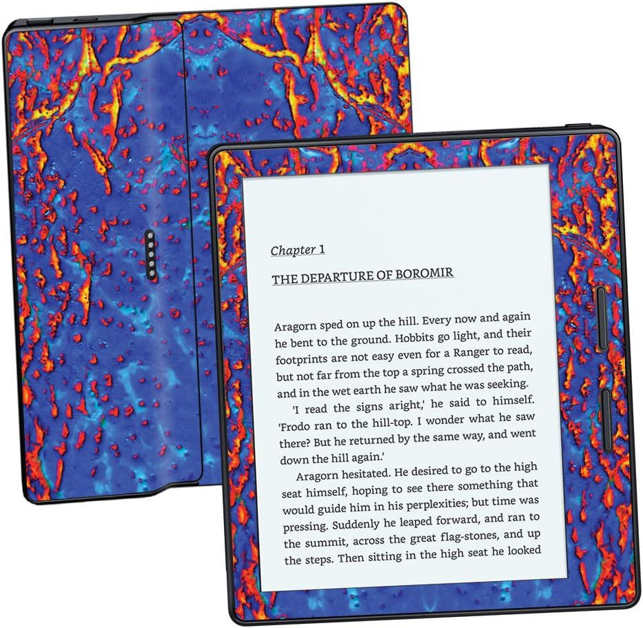 MightySkins Skin Compatible with Amazon Kindle Oasis 6" (8th Gen) - Melting | Protective, Durable, and Unique Vinyl Decal wrap Cover | Easy to Apply, Remove, and Change Styles | Made in The USA