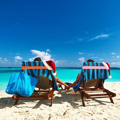 Miniatura 6 de PATIKIL Bandas de resistencia de cadera, bandas de entrenamiento antideslizantes para ejercicio, bandas de toalla para sillas de playa y crucero