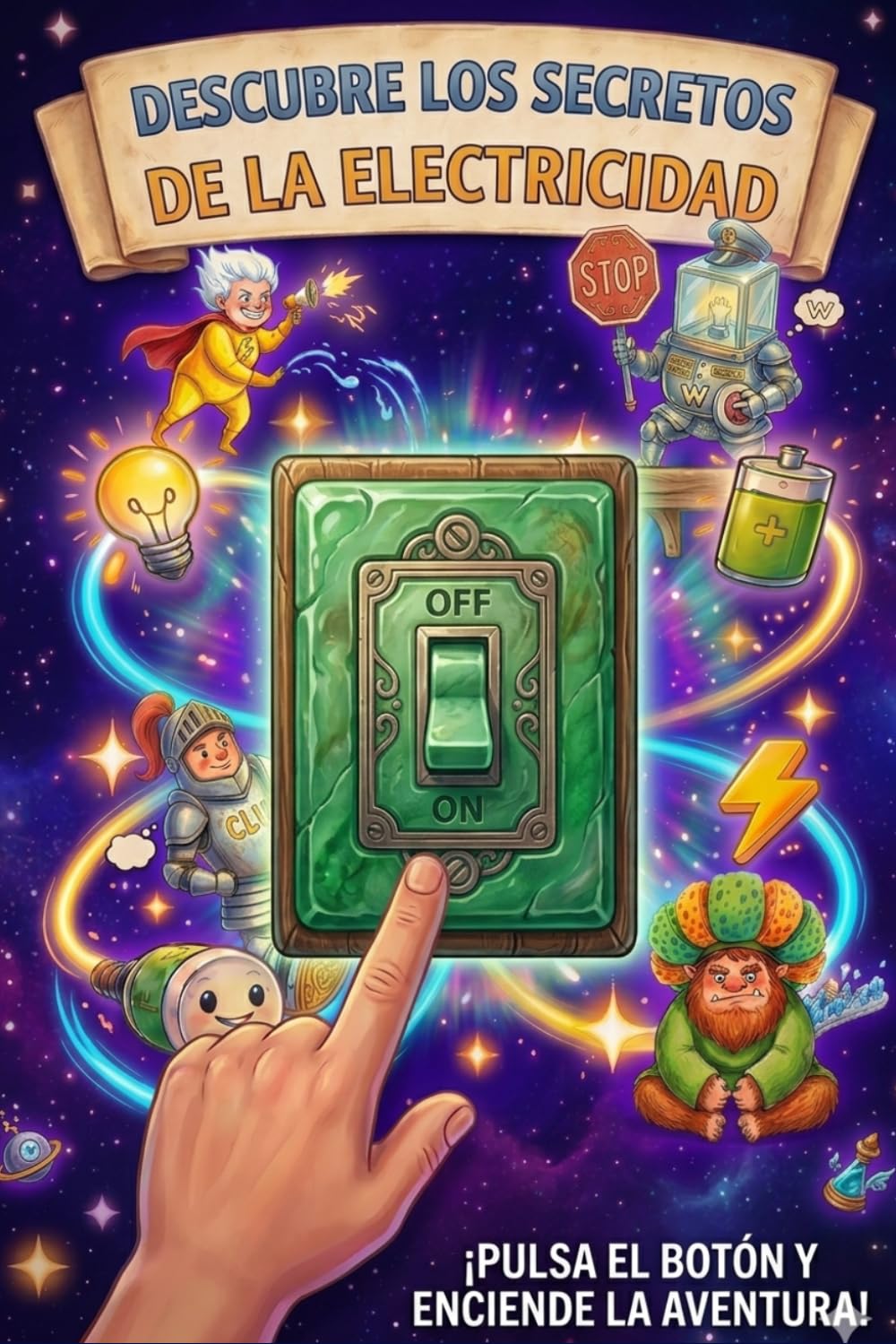 Descubre los secretos de la electricidad: ¡Prepárate para el viaje electrico! Una guía de aventura para niños