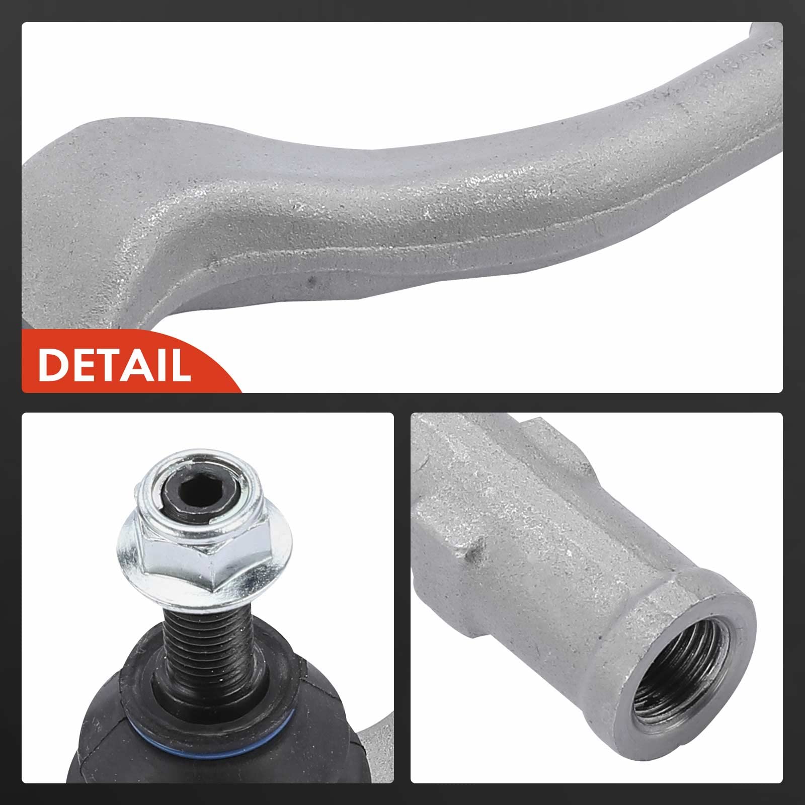 Frankberg 2x Rotule Direction Avant Compatible avec A4 8K2 B8 1.8L-3.2L 2007-2015 A5 8T3 1.8L-4.2L 2007-2017 A6 4G2 4GC 1.8L-4.0L 2010-2018 Remplacer# 8K0422817B