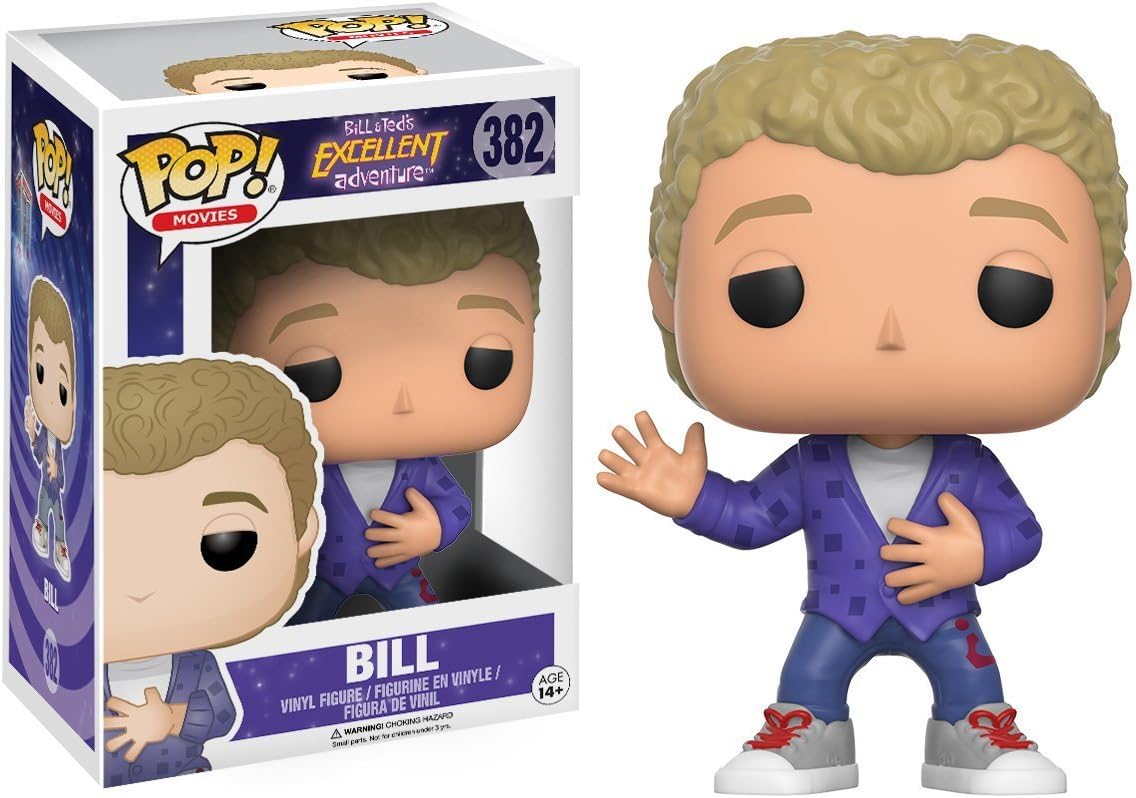 Pop! Movies: Bill & Ted's Excellent Adventure Bill and Ted Vinyl Figure! Set of 2