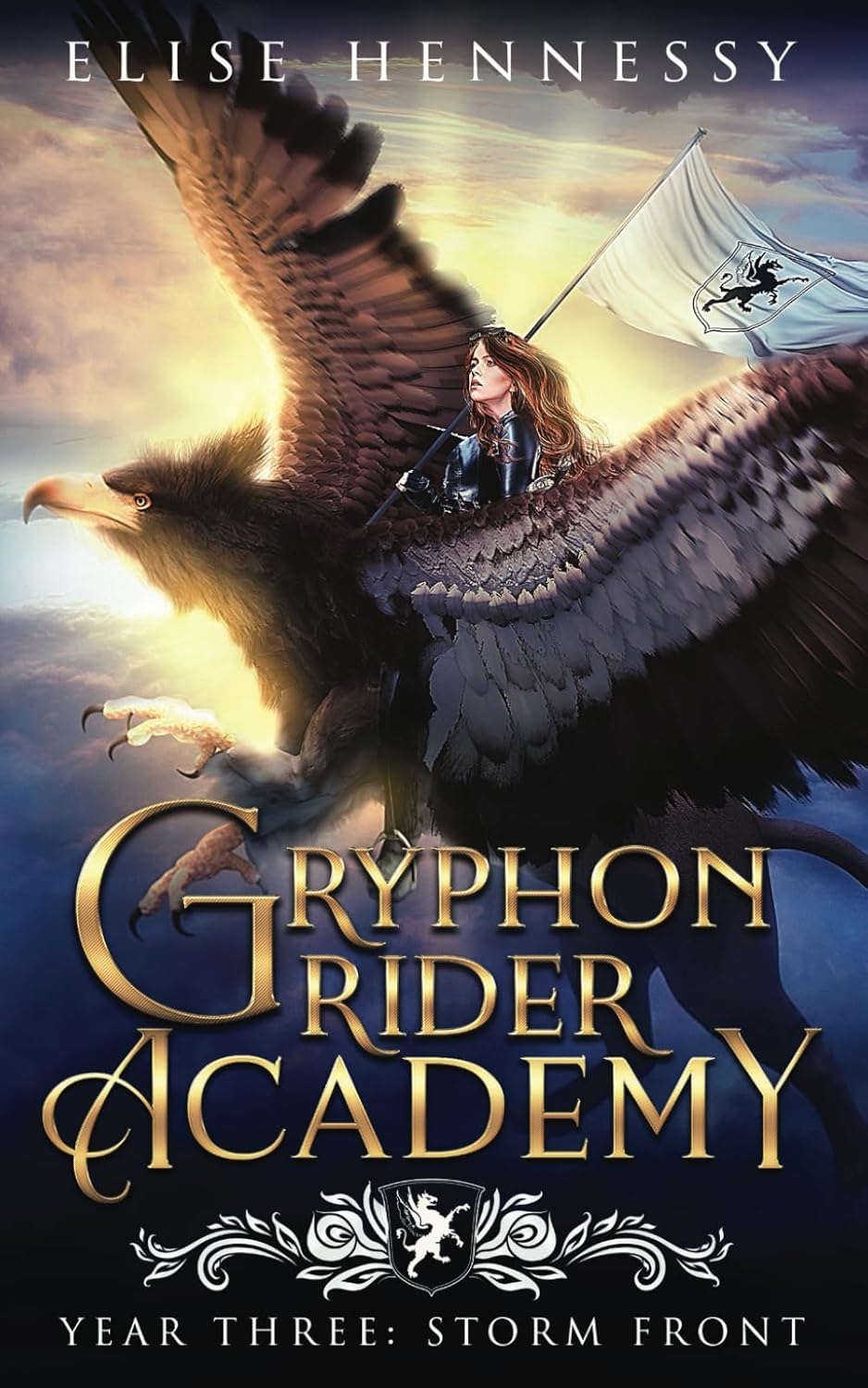 Gryphon Rider Academy: Year 3: Storm Front (A Young Adult Fantasy)      Paperback – January 19, 2023