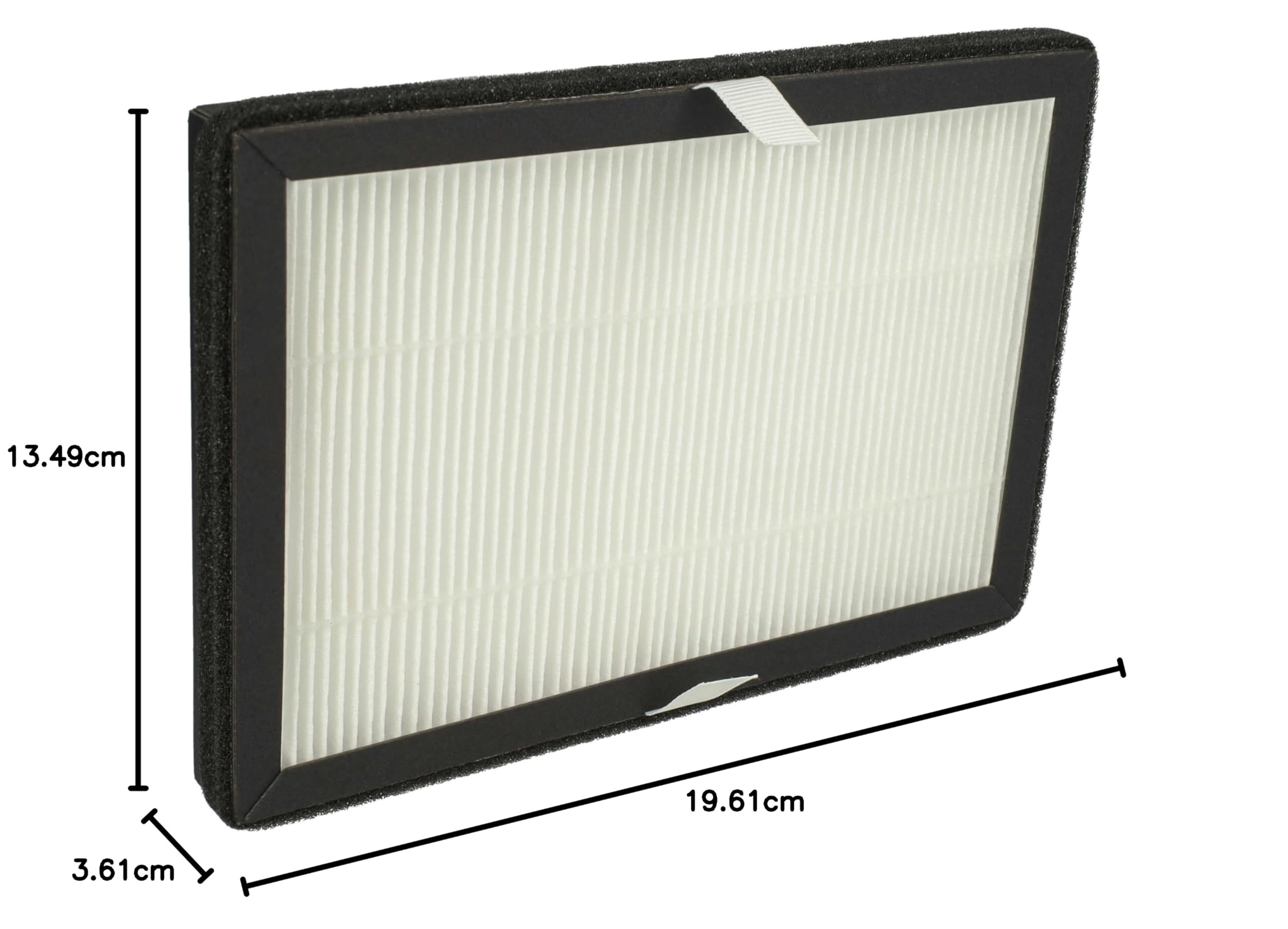 vhbw 2x filtre à particules compatible avec Rowenta Eclipse QU5030, QU5072, QU5060, QU5062 purificateur d'air, ventilateur