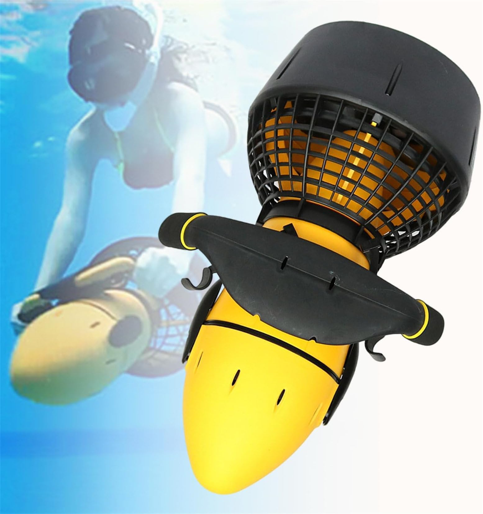 CYMYYDS Underwater Sea Scooter with Water Propulsion Technology for Adults Explorer, Diving Swimming Boosters for Swimming and Scuba Diving, Enhances Diving Experience