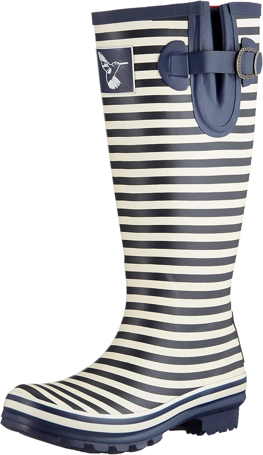 Evercreatures Rain Boots For Women Waterproof Boots Garden Shoes Outdoor Use with Comfortable Insole Knee High Rubber Rain Boot Gumboots Rain Footwear Wellies