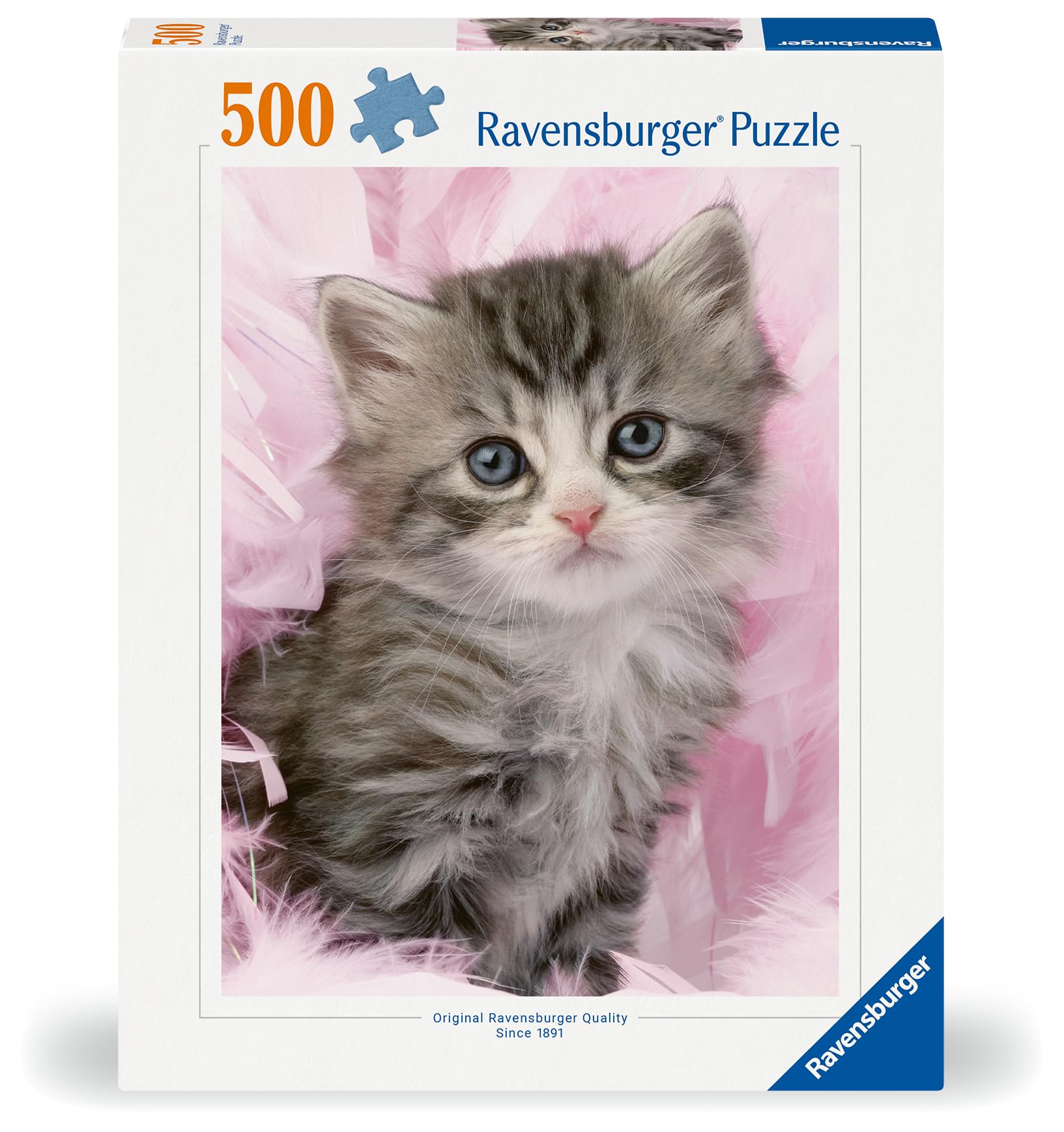 Ravensburger Puzzle – Süße Kätzchen – 500 Teile – Für Erwachsene Und Kinder Ab 12 Jahren – Hochwertiger Karton, FSC-zertifiziert – 49 X 36 Cm