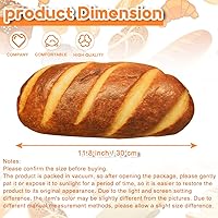 Vista 3 de CHELEI2019 11.8" Bread Plush,Funny 3D Stuffed Bread Shape Pillow Soft Food Toy Gift for Kids