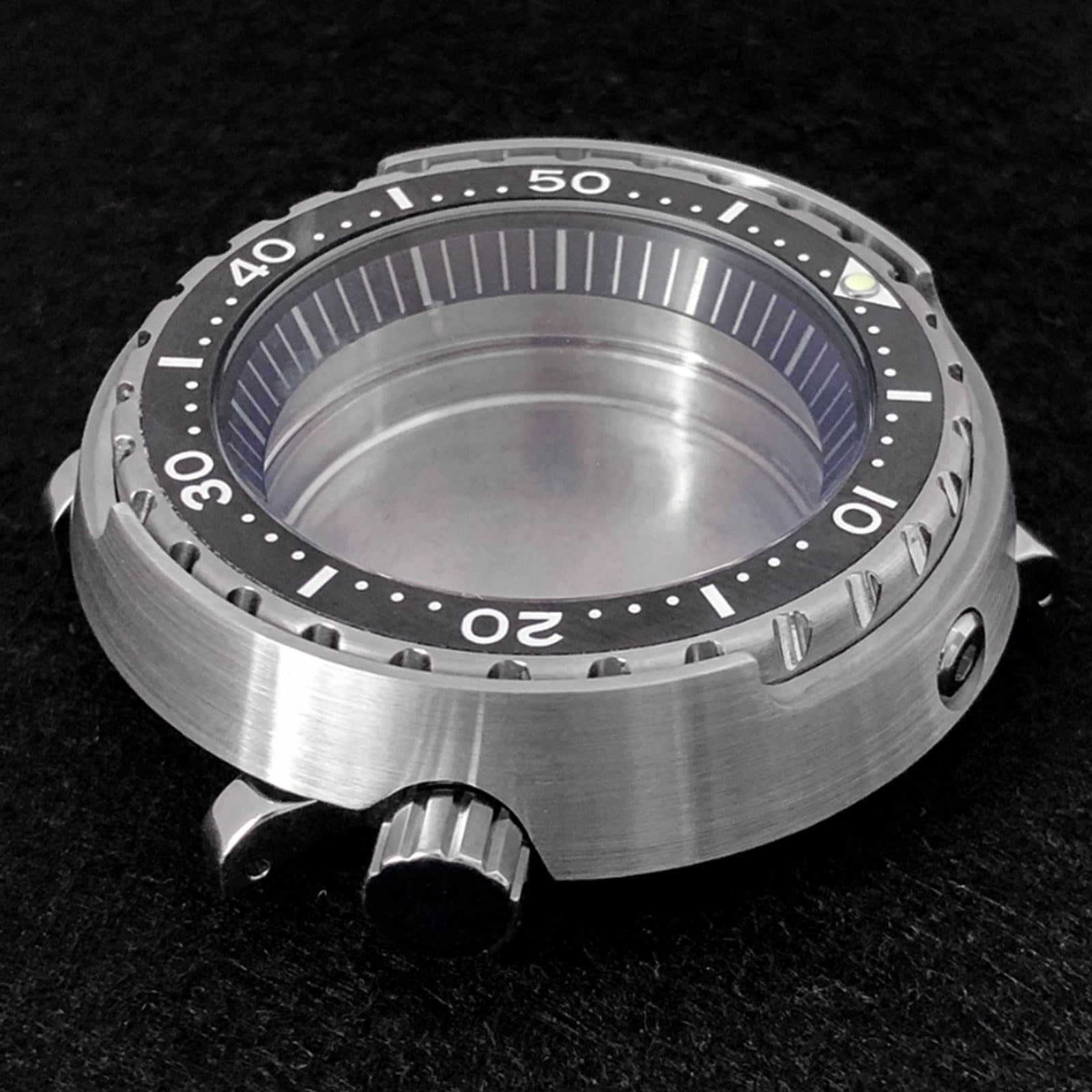Etui na zegarek ze stali nierdzewnej 45 mm ze szkłem mineralnym, kompatybilne z mechanicznym mechanizmem NH35/NH36, narzędzia i zestawy naprawcze części
