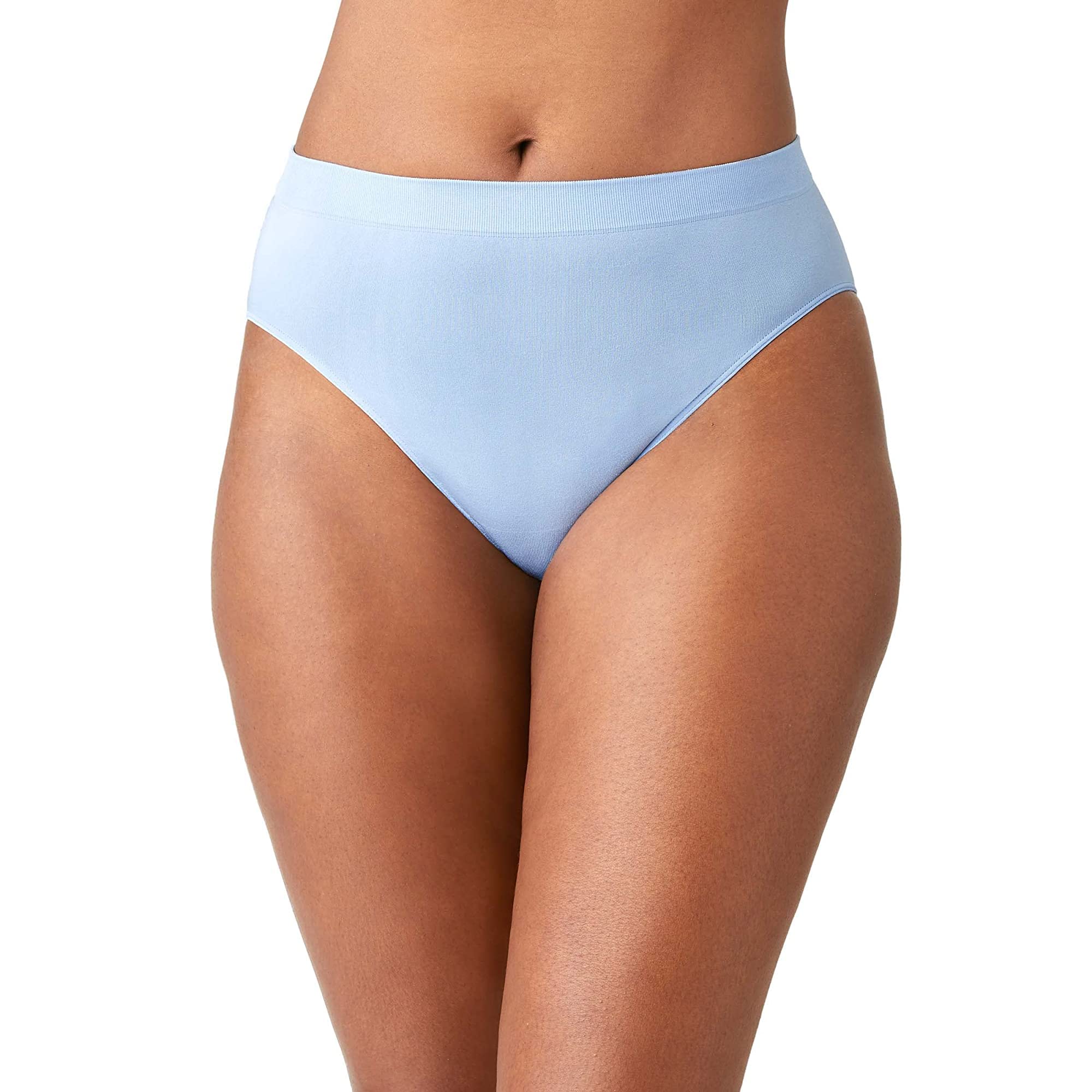 Wacoal Women's B-Smooth Seamless Hi-Cut Brief Panty, 834175 | Full Coverage
