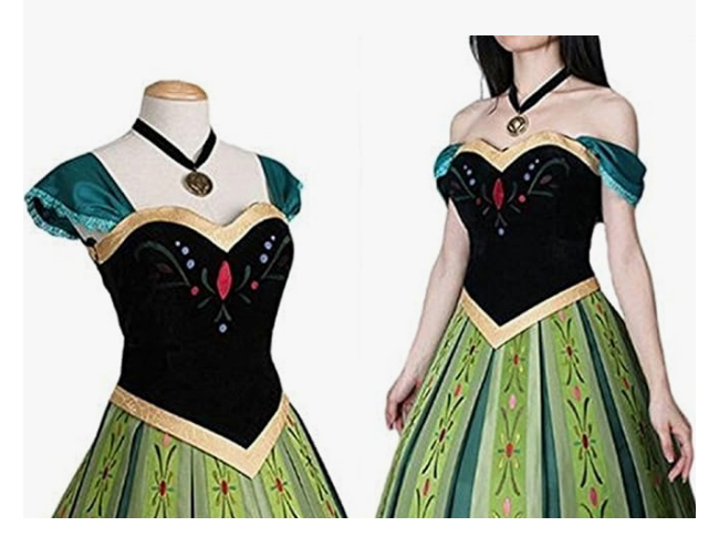 アナ雪 衣装のみ ディズニー Frozen 2 アナと雪の女王2 アナ Anna アナ雪