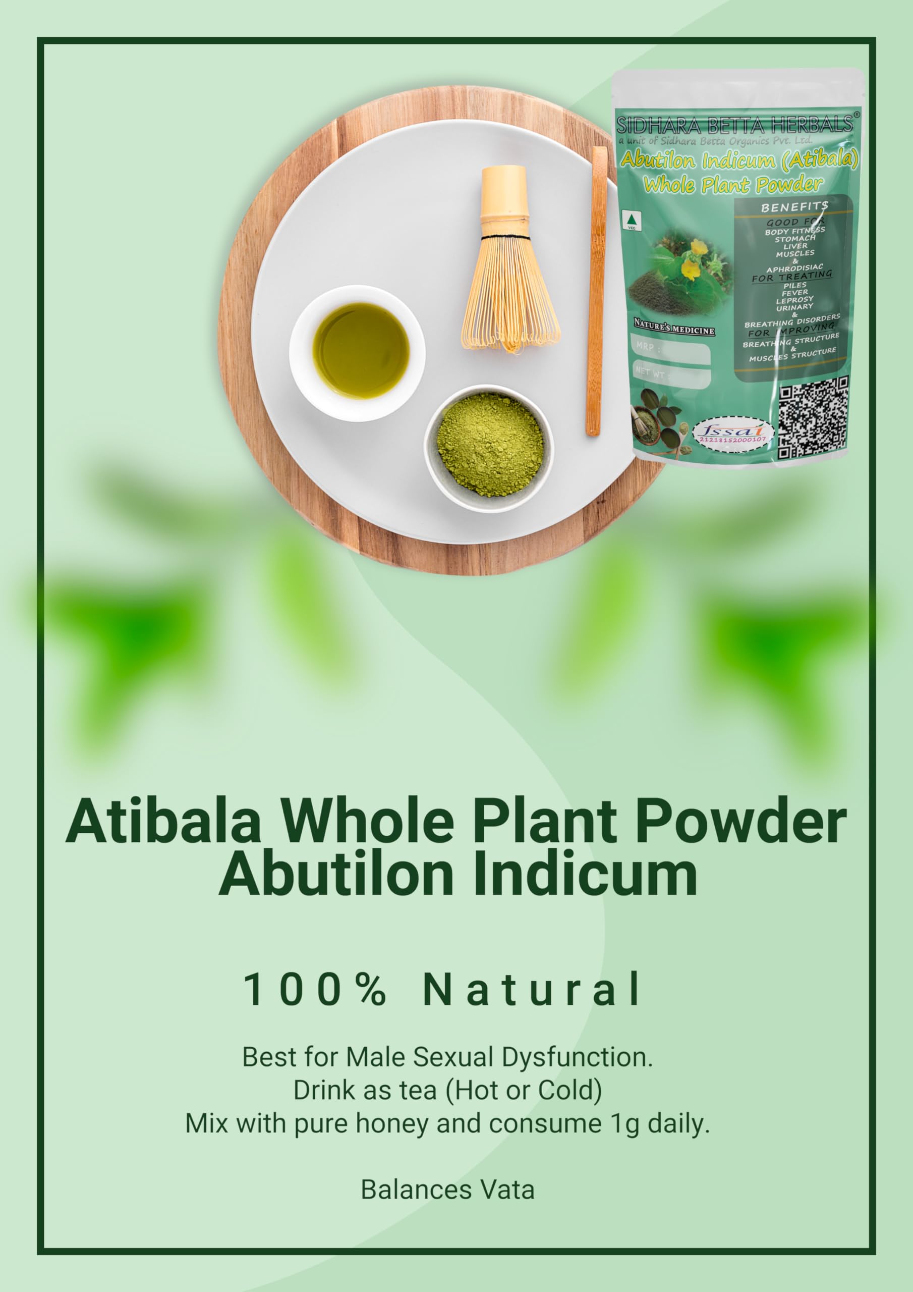 SIDHARA BETTA HERBALS Abutilon Indicum (Athibala) Whole Plant Powder |Pack of 1| (B09YHK14T6) Amazon Price History, Amazon Price Tracker