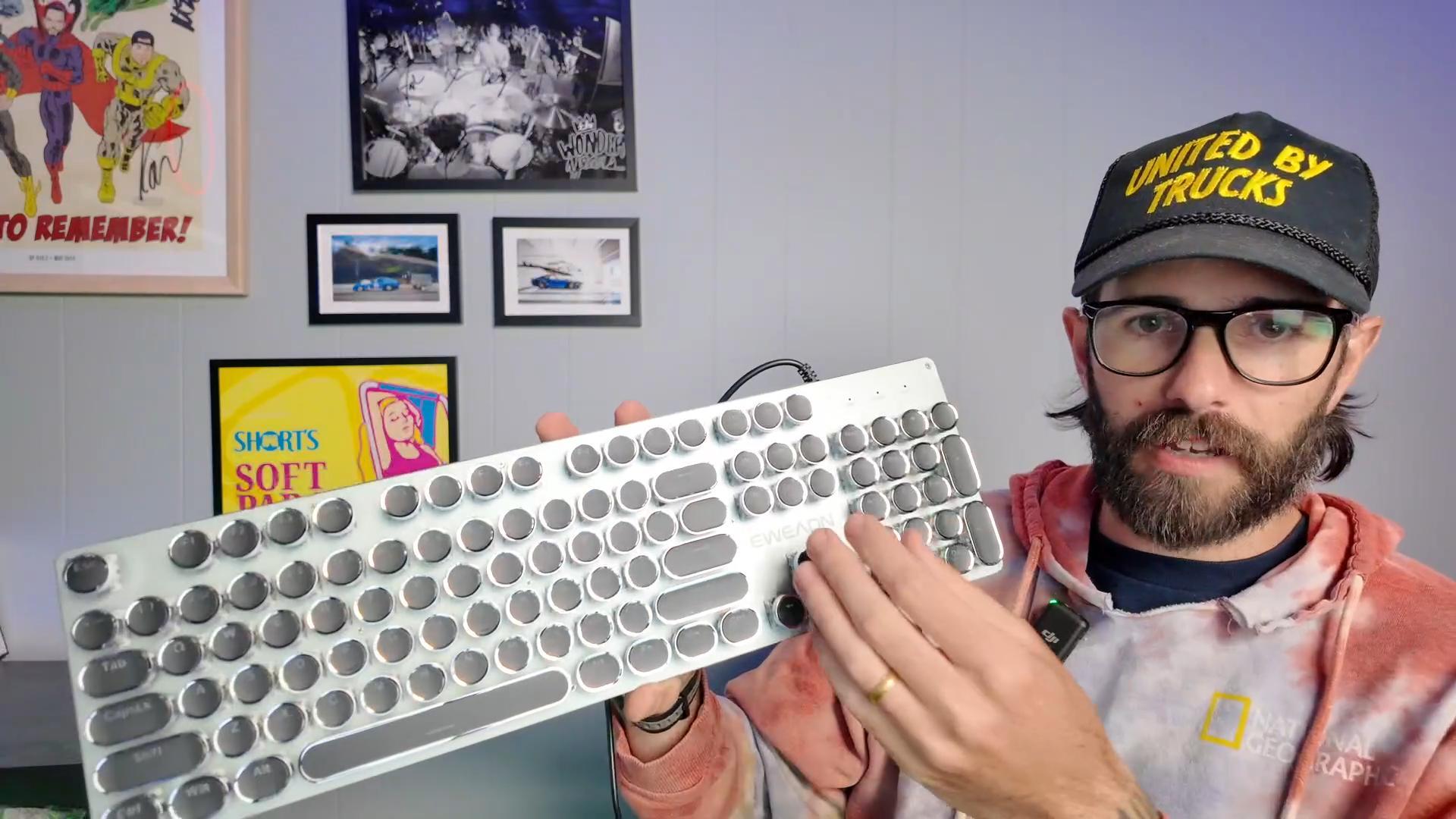 Amazon.com: SEUNKWANG Typewriter Style Mechanical Gaming Keyboard