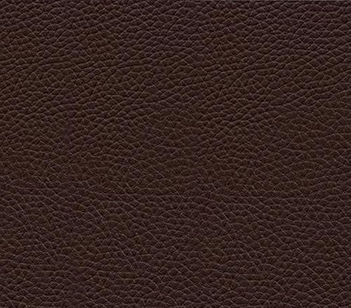The Yard - Tapicería de cuero falso marrón oscuro, 54 pulgadas de ancho, vendido por The Yard