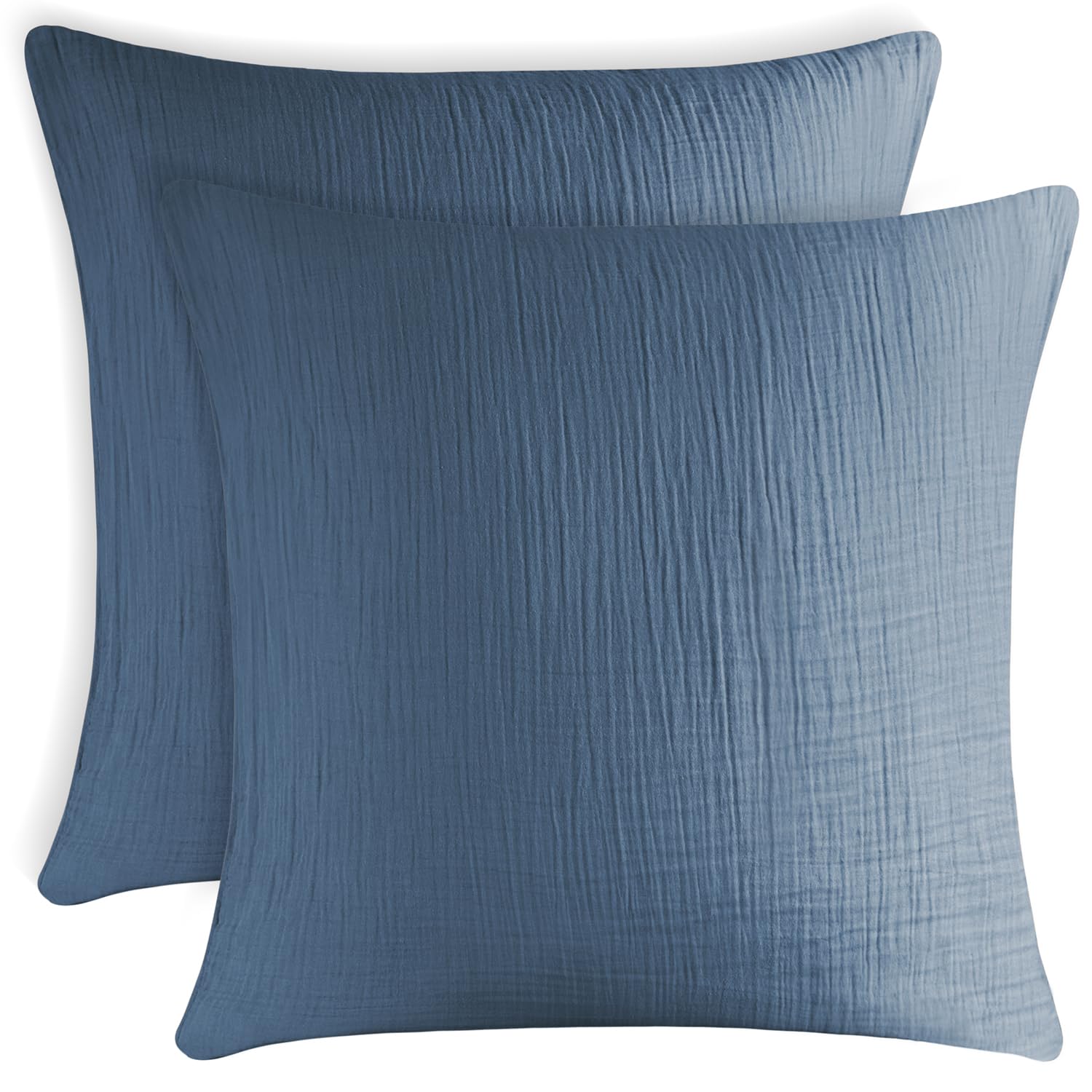 Blumtal Kissenbezug Premium Jersey 2er Set, Oeko-Tex Zertifiziert, (2 Stück), 100% Baumwolle, Kissenhülle