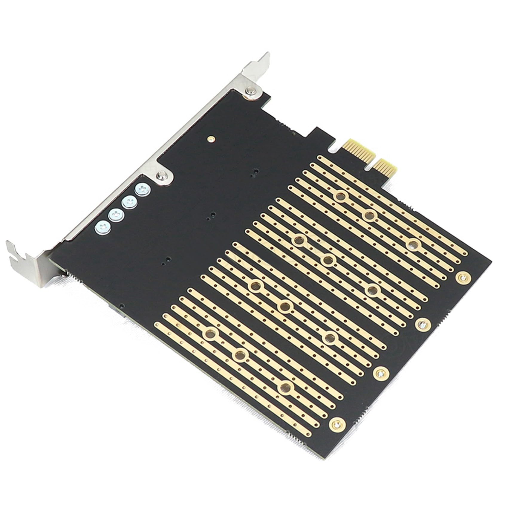 2 adattatori PCIe a NVME B Key M2 M.2 4 porte NGFF SSD 10 Gbps a PCI Express X1 adattatore PCI-E M.2