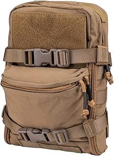 IDOGEAR Mini Tactical MOLLE Hydration Pack Water Reservoir Bag Outdoor Water Bladder Carrier Pack for Tactical Vest Backpack - IDOGEAR