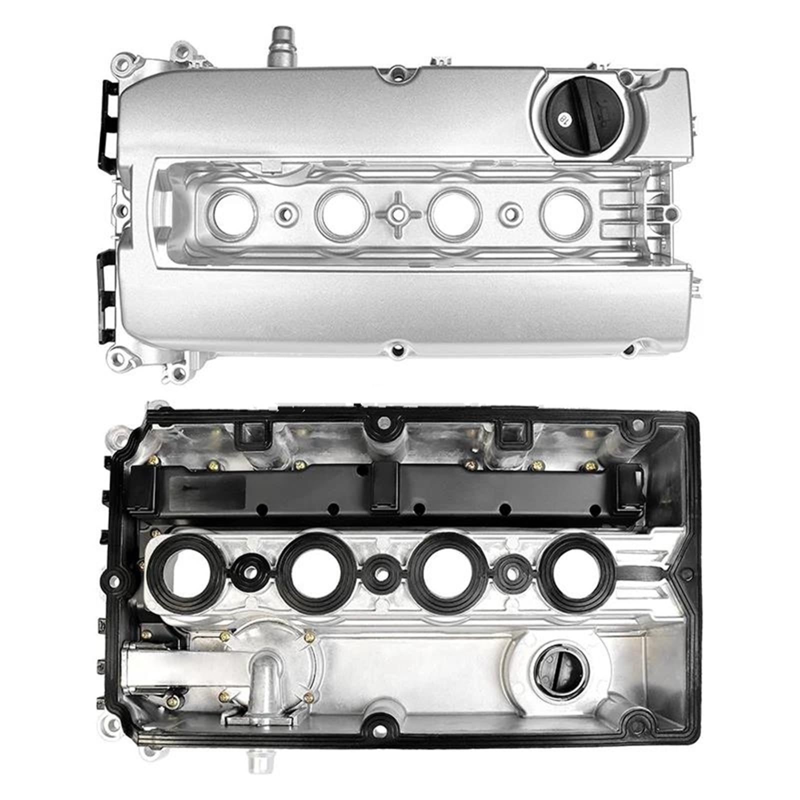 Coperchio Valvola Motore auto OEM 55564395 55558673 50002115 Coperchio Valvola In Alluminio Per Vauxhall Per Astra H/J