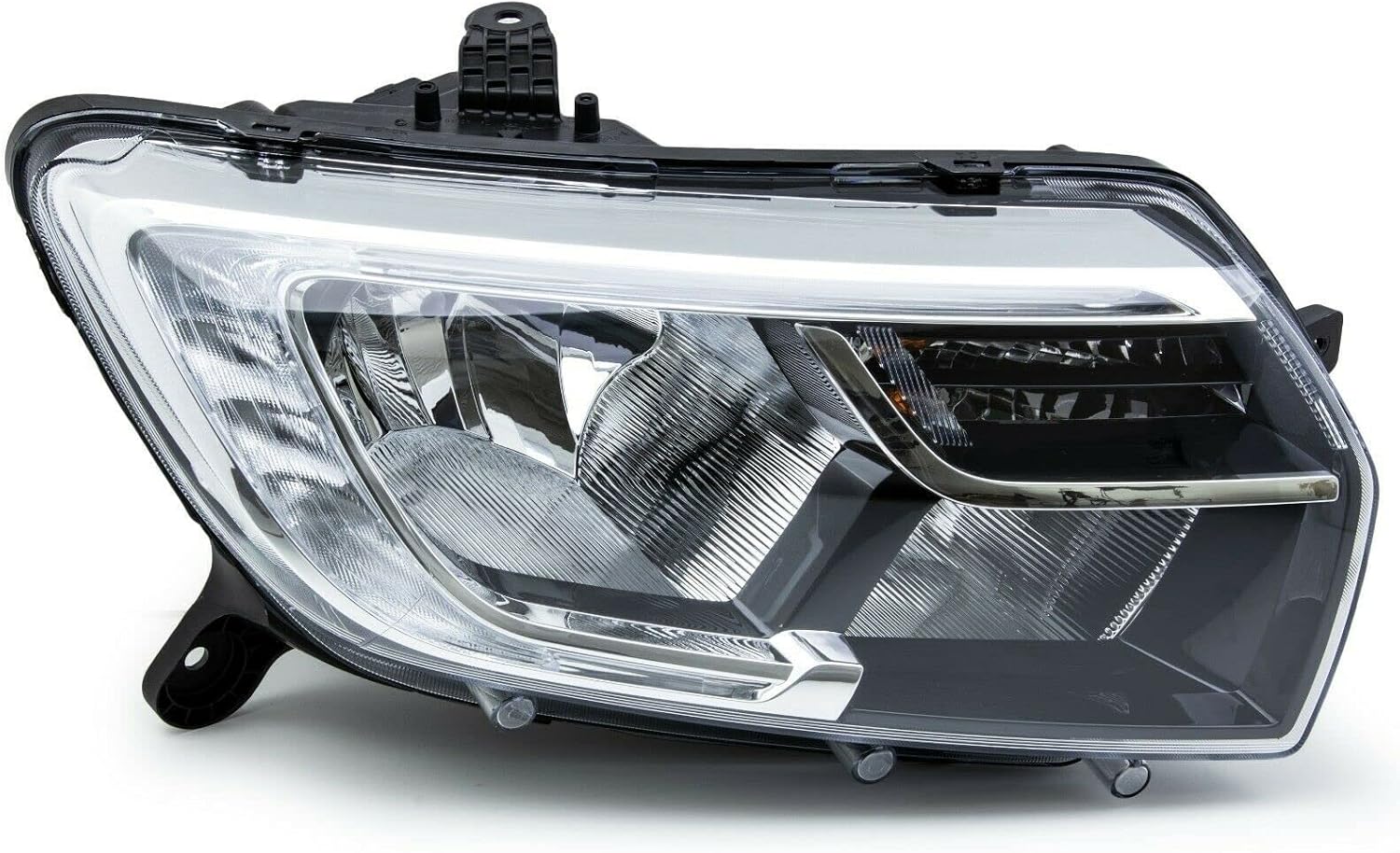 Original Dacia headlight with LED daytime running light for Logan from 2017 onwards safety and efficiency right