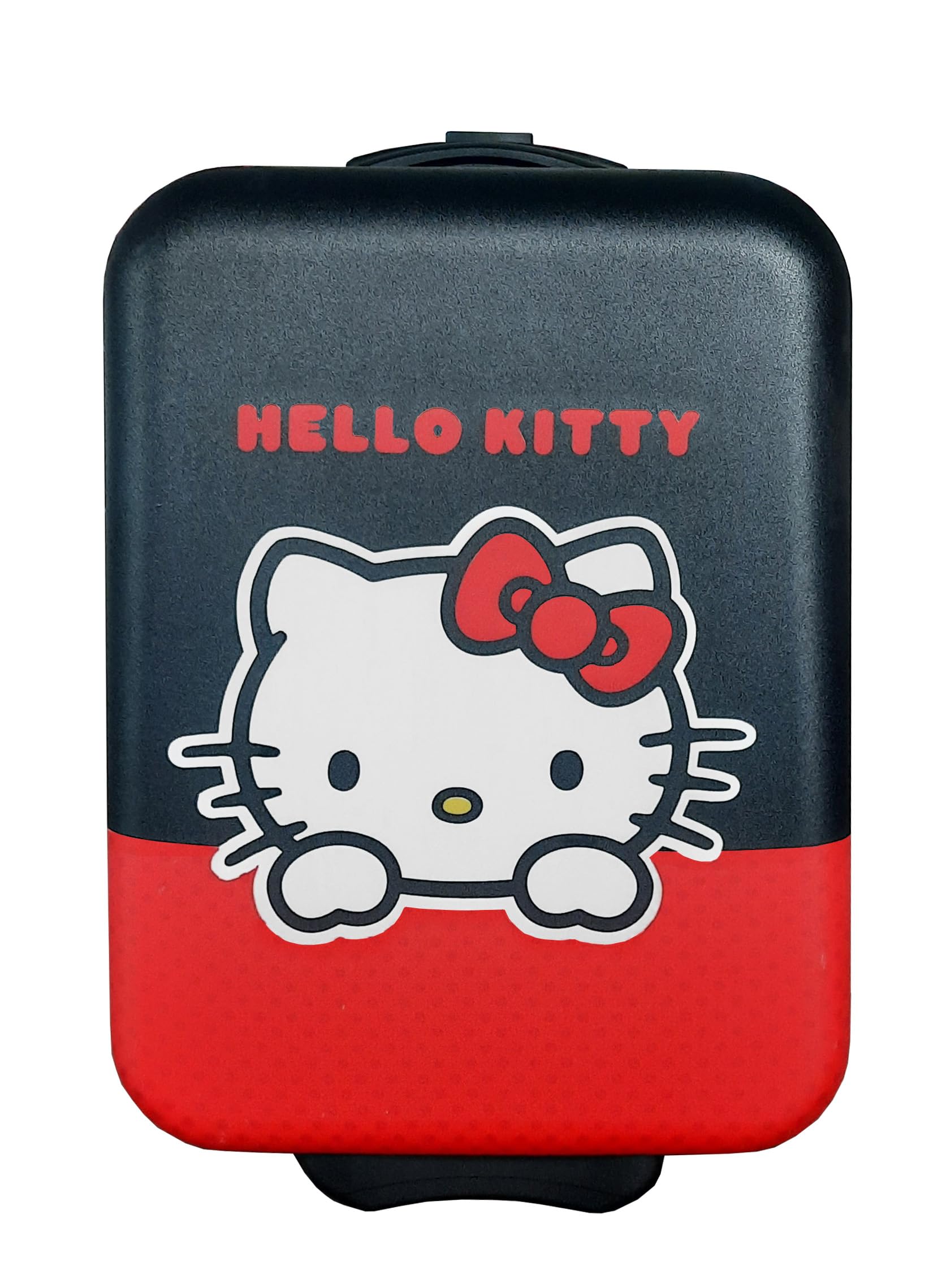 Trolley Rigido Hello Kitt-y, Valigia da Viaggio Hello Kitt-y per Bambine, Bagaglio a Mano Resistente e Leggero in ABS con Manico Telescopico Regolabile e 2 Ruote 23L, 42x19,5x29 cm. Multicolor