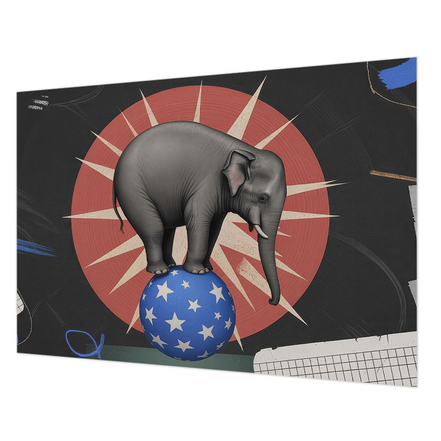 Papier Peint Éléphant Impression Haute Qualité Grand Format