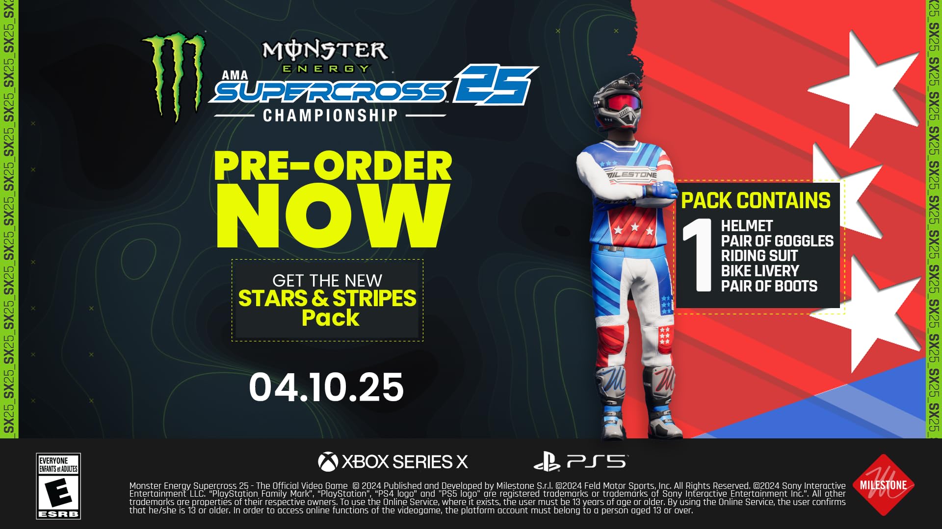 Monster Energy Supercross 25 - Xbox Series X