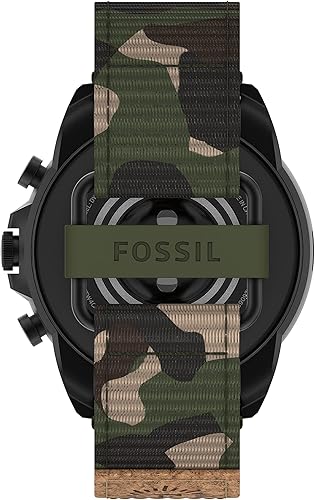 Miniatura 3 de Fossil Reloj inteligente con pantalla táctil Gen 6 de 1.732 in para hombre con Alexa integrado, rastreador de actividad, rastreador de sueño