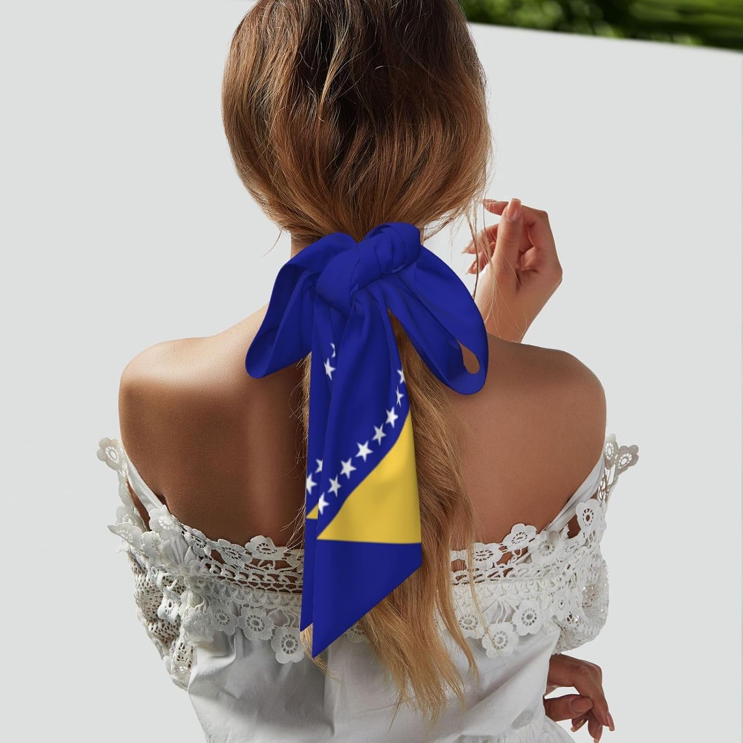 Hair Bandanas Scarf for Women Lightweight Fashion Neck Scarf Silk Satin Head Scarves for Sleeping Handbags Accessories image 5