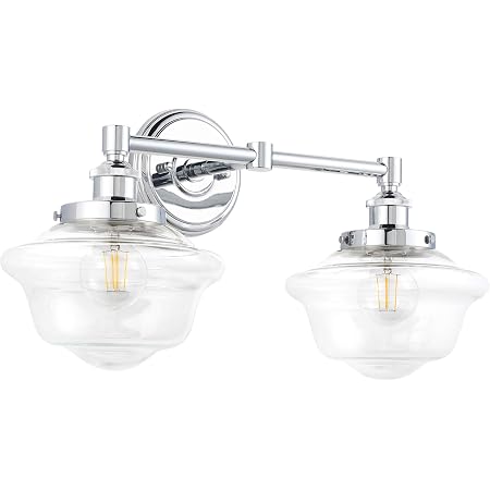 Polished Chrome Bathroom Lighting – Rispa