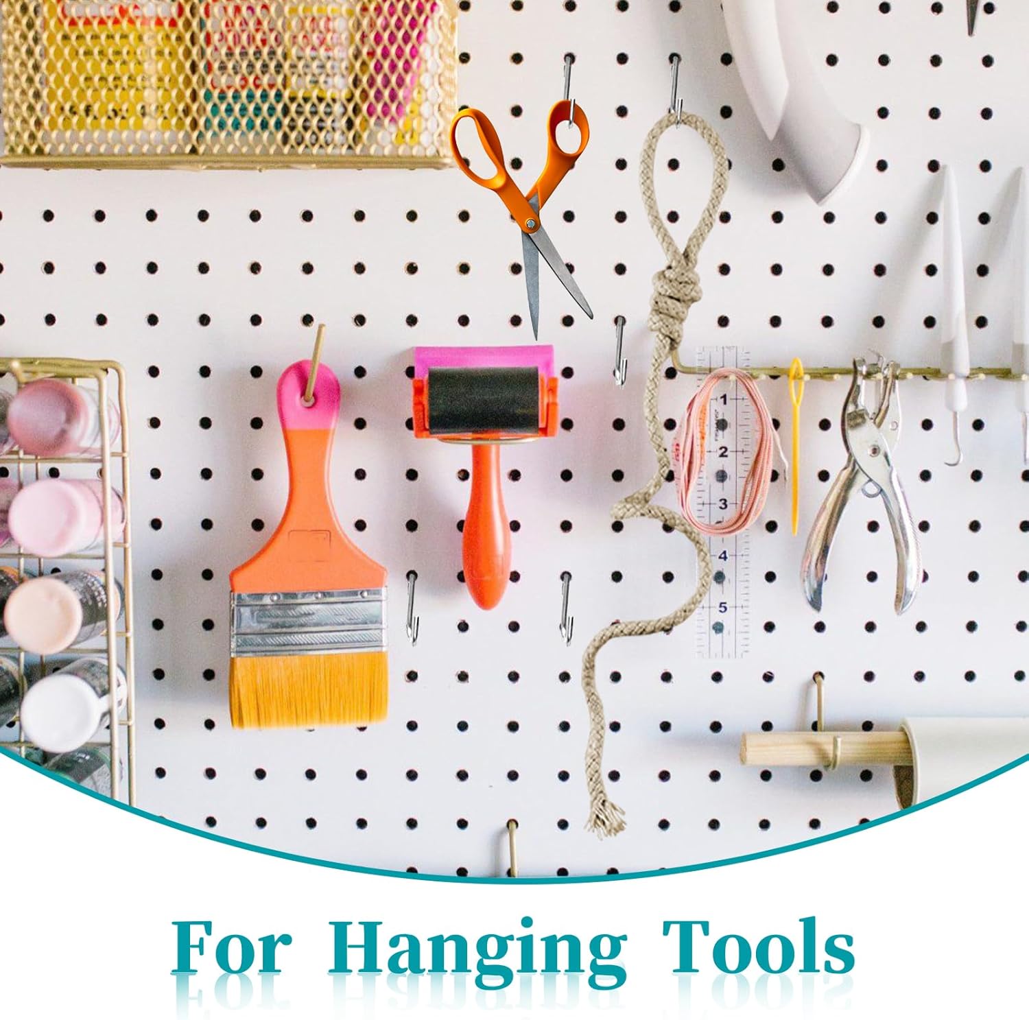 Mozeat Lens 60 PCS S Hooks for Hanging 1 Inch Metal Hanging Hooks Mini S Hooks S Shaped Iron Wire Hook Hanger for Hanging Jewelry Small Kitchenware Potted Plants, Silver - Image 6