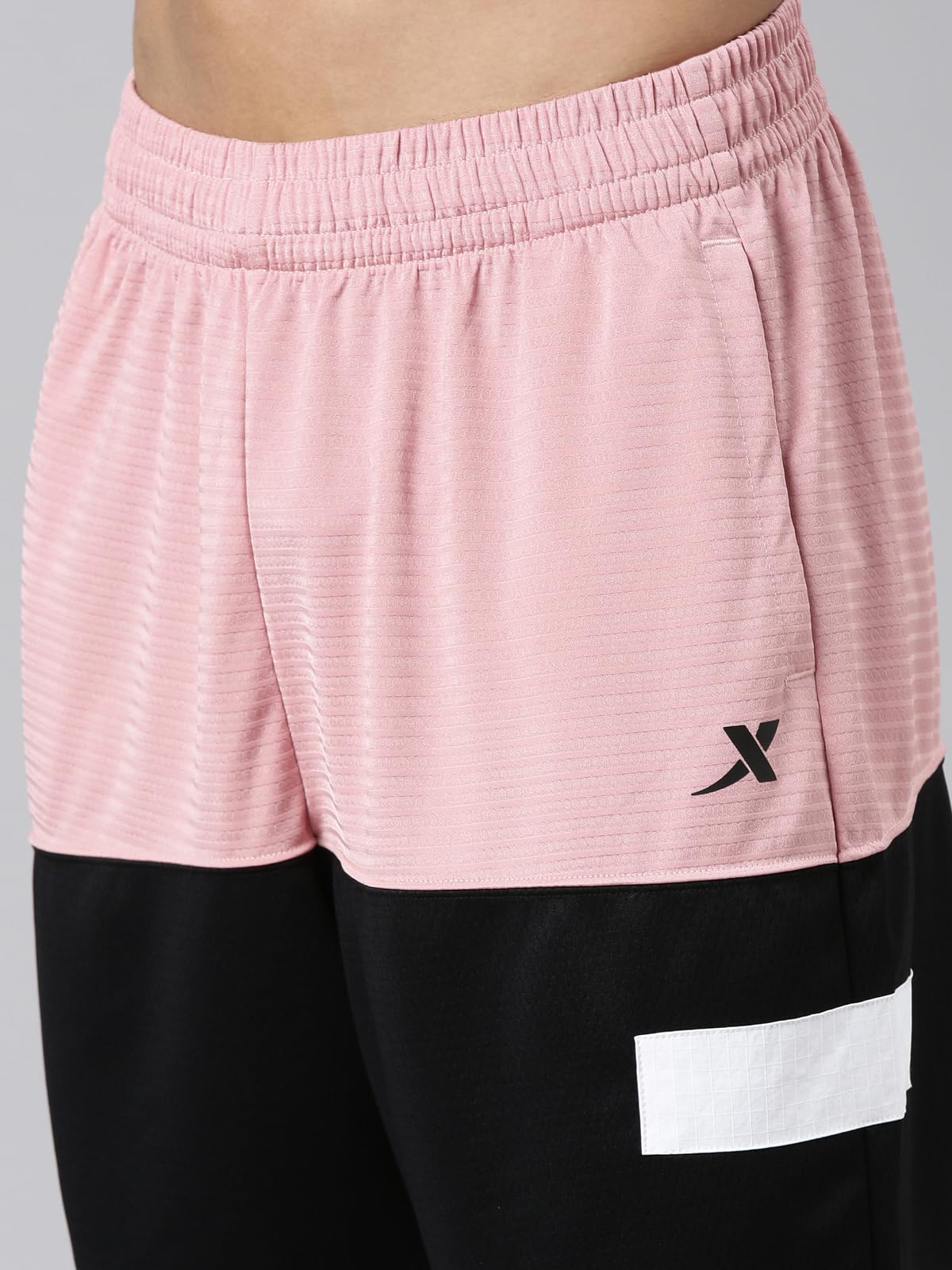 XTEP Pink & Black Sleeveless Polyester Basketball Sportswear & Uniform for Men -2XL 3