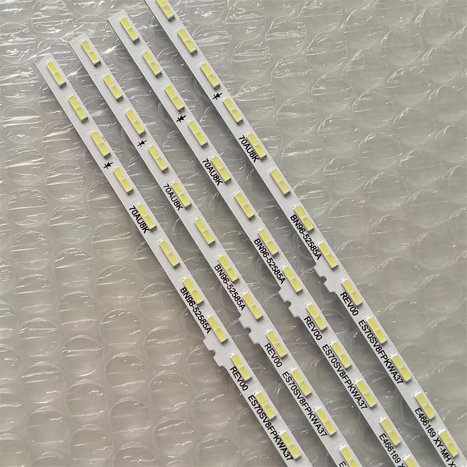 4 PCS Backlight Strip Compatible with 70AU8K UE70AU8000K UN70AU8000F UE70AU7105K 70AU8000 UN70AU8000 UE70AU8000 UA70AU8000 BN96-52585A