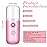 Honoson 2 Nano Facial Mister Sprayer Portable Face Nano Mister for Eyelash Extensions USB Rechargeable 1 oz Handy Skin Care Machine for Face Hydrating, Daily Makeup(Blue and Dark Pink)
