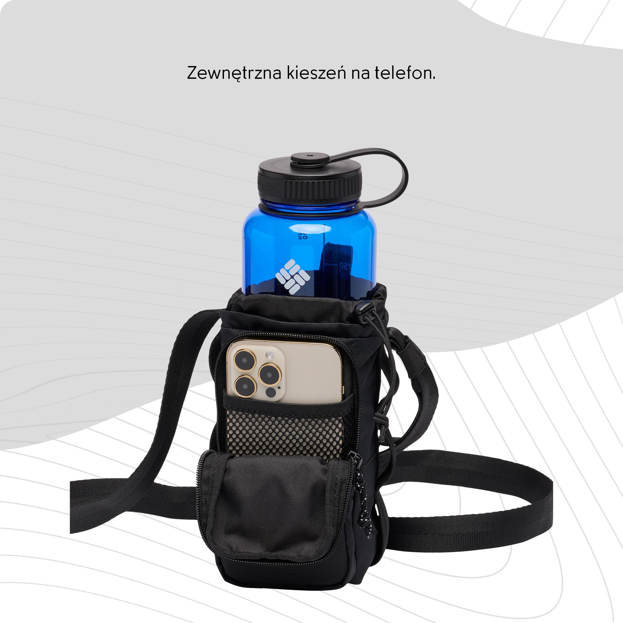 Columbia Unisex Trail Traveler butelka na wodę chusta na butelkę wody (1 szt.)
