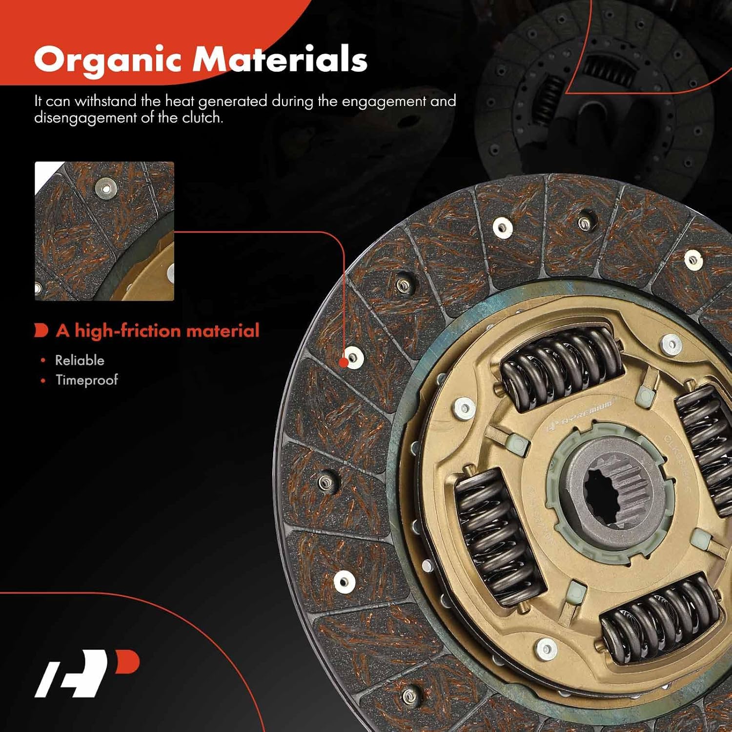 A-Premium Transmission Clutch Kit Compatible with Dodge Dakota 1995 1996 1997 1998 2.5L