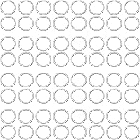 Vista 13 de 600Pcs Anillo de salto abierto de 5mm en oro, utilizado para llavero, fabricación de joyas, mantenimiento de collares y decoración de pendientes