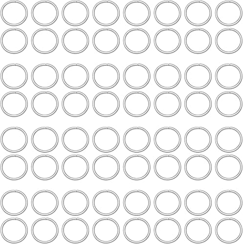 Miniatura 13 de 600Pcs Anillo de salto abierto de 5mm en oro, utilizado para llavero, fabricación de joyas, mantenimiento de collares y decoración de pendientes