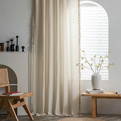Gualiy Blackout Curtains Insulated, Window Two Panel Curtains Drapes Waffle Solid Color Thermal Curtains 55 inch Wide Beige Curtains Drapes 63 inch Long