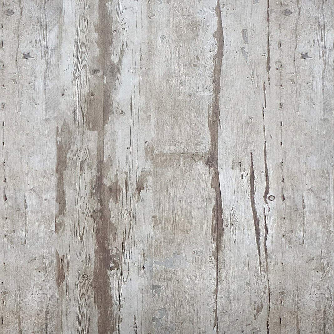 17.7"x197" Wood Wallpaper Peeling Paint Wood Contact Paper Industrial Wallpaper Wood Grain Contact Paper Reclaimed Wood Wallpaper Stick and Peel Wall Covering Vintage Vinyl Faux Wallpaper Roll