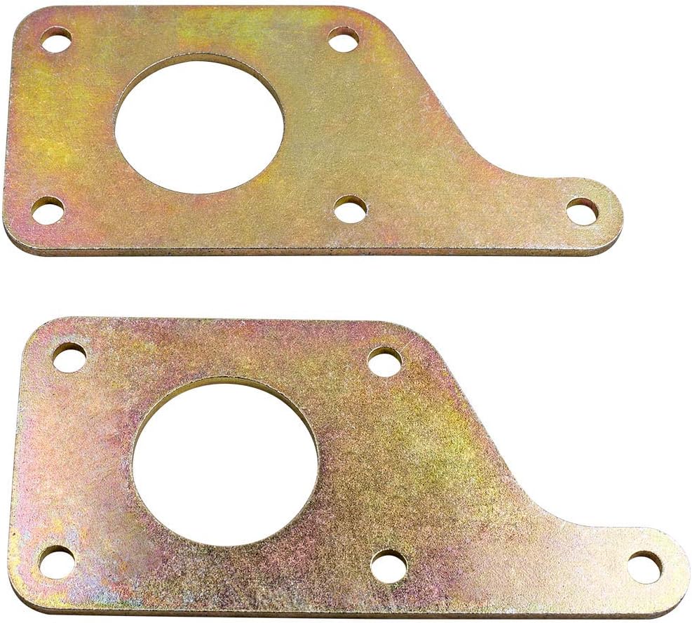 maXpeedingrods Engine Swap Adapter Plates Solid Motor Mounts for Ford Mustang 1979-2004 W/4.8L 5.3L 6.0L for LSX LS1 LS2 LS3 LS6 LS7 LS9 G-M Blocks