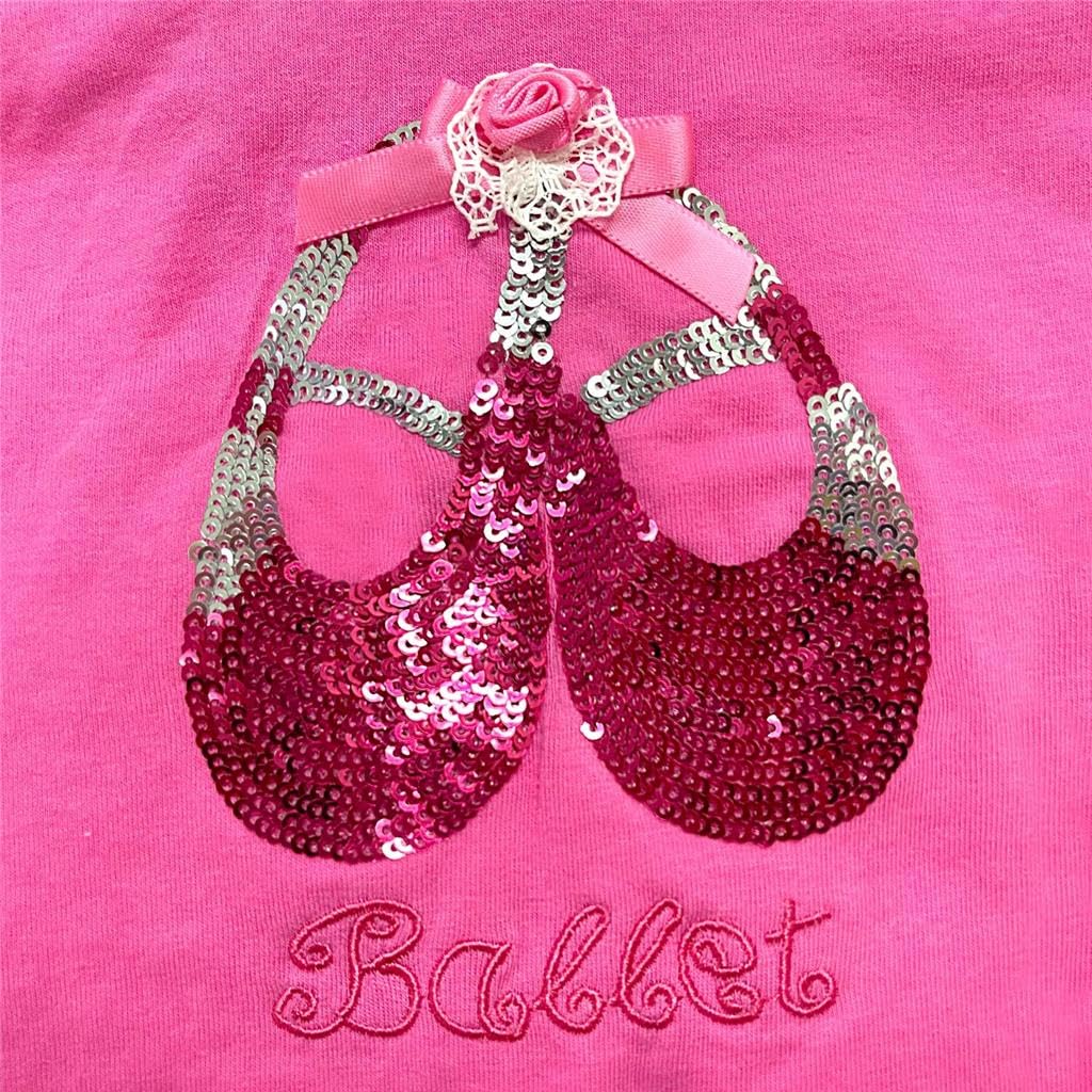 Lito Angels Tutu Danse Classique pour Enfant Fille, Robe de Ballet Ballerine, Justaucorps avec Jupe, Rose