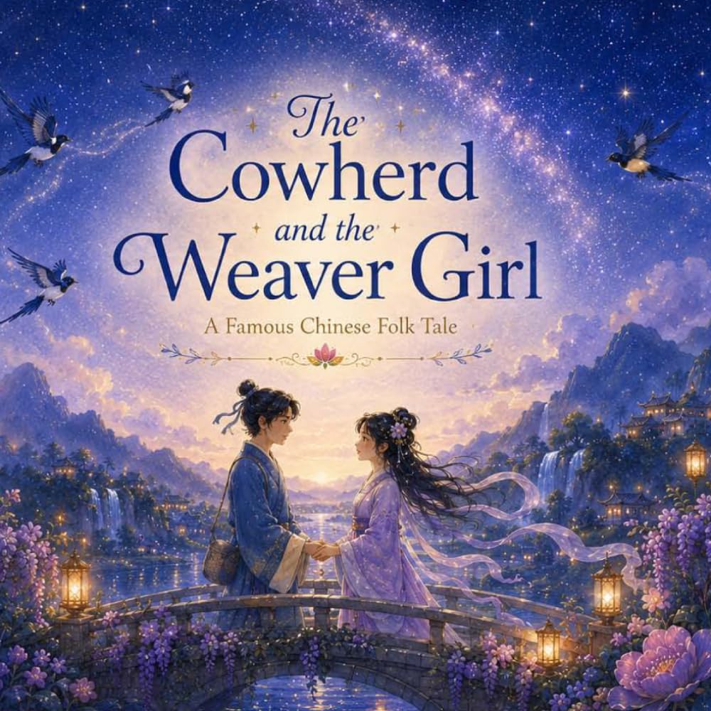 The Cowherd and the Weaver Girl, A Famous Chinese Folk Tale (Asian Moonlight Tales)