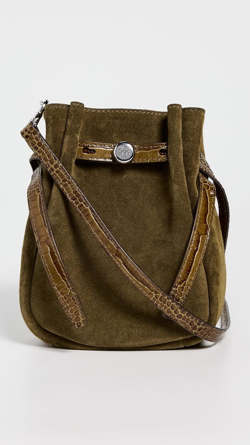 Tory Burch Women's Romy Suede Small Crossbody Bag