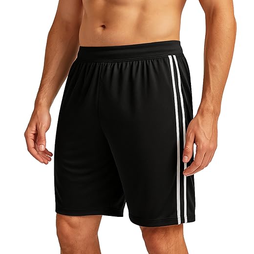 Short Masculino Fitness Academia Secagem Rápida Leve Confortável Bermuda Esportiva para Treino Corrida com Elástico e Cordão Ajustável