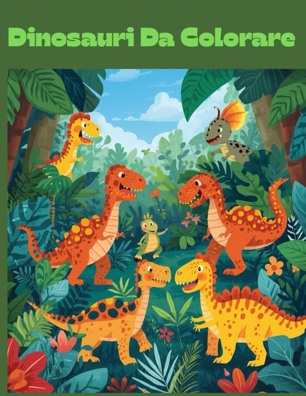 Dinosauri da colorare
